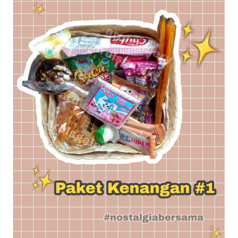 

PAKET KENANGAN 1 | HAMPERS SNACK JADUL | PAKET SNACK BOX JADOEL
