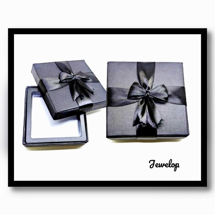 

Sale!!! Jewelop Kotak Kado Mini Kemasan Aksesoris Warna Hitam - Paling Dicari