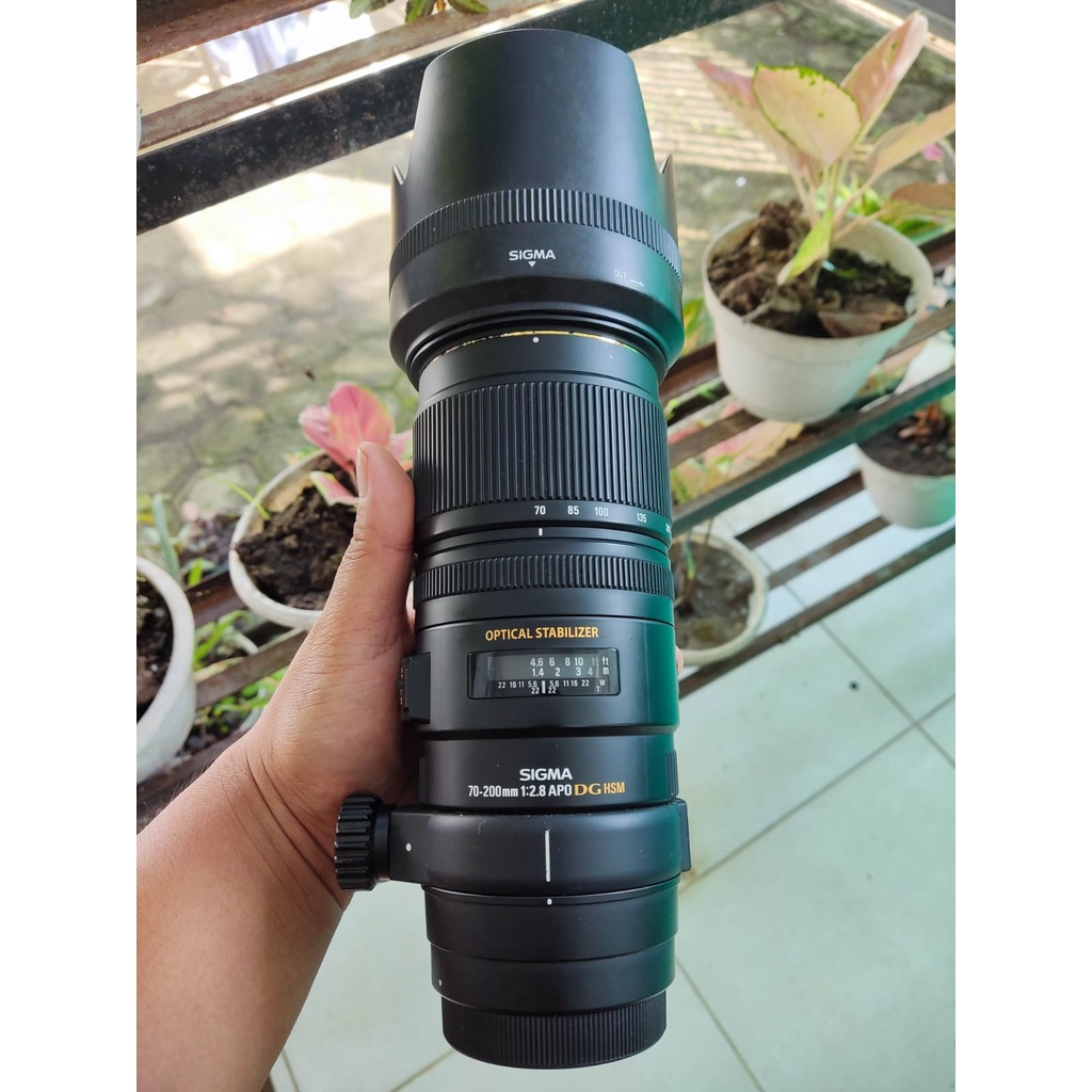 Lensa Sigma 70-200 f2.8 For Canon