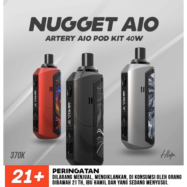 AUTHENTIC POD ARTERY NUGGET AIO 1500mAh