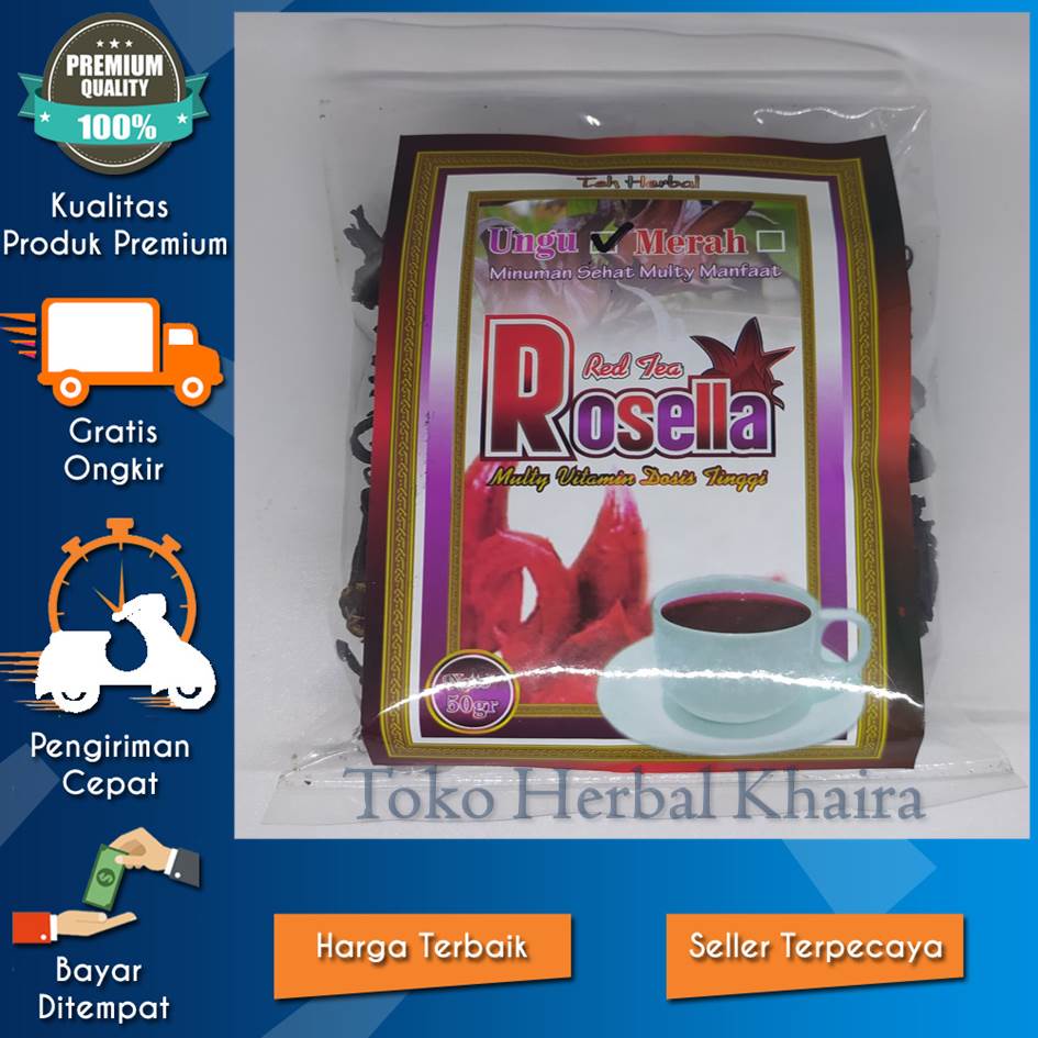 

TEH ROSELLA SEDUH CURAH TEH PELANGSING ANTIOKSIDAN