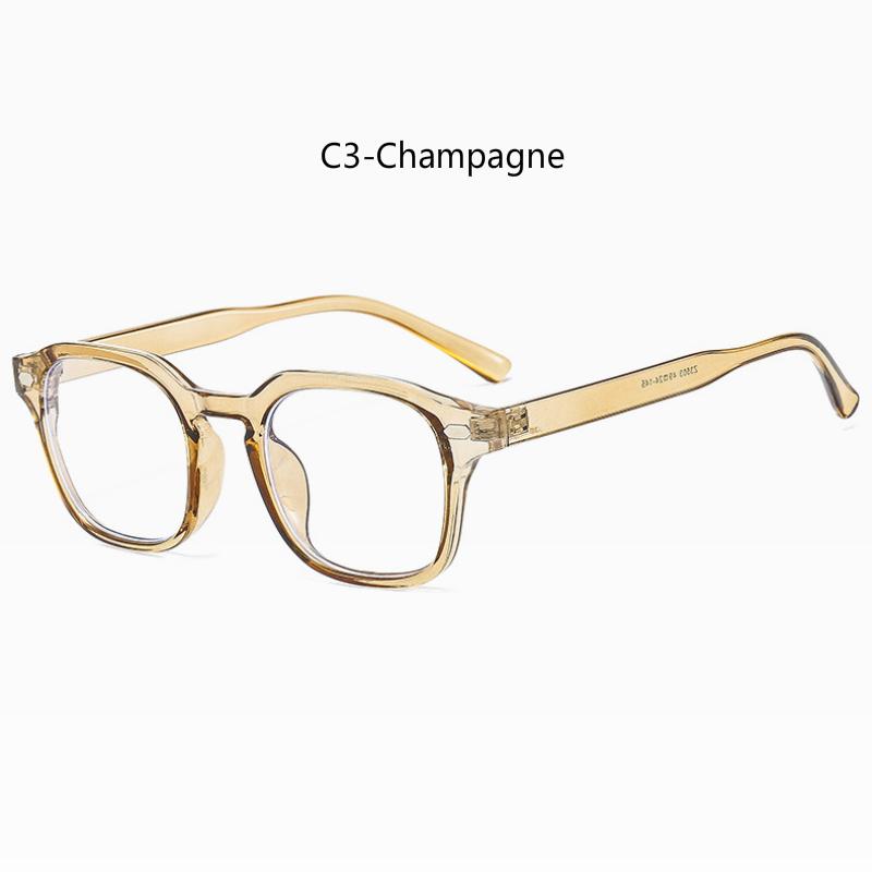 Fashion anti-blue light personality men and women glasses metal hinge