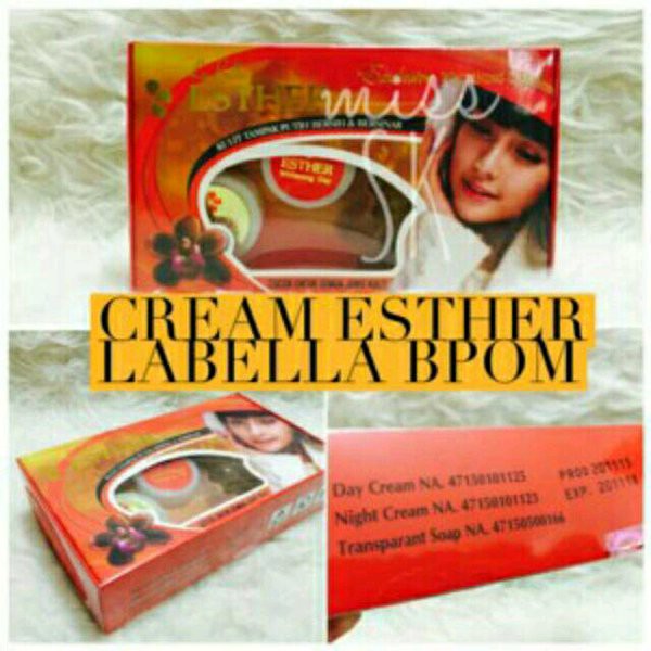 Promo CREAM ESTHER ESTER ORIGINAL BPOM Murah