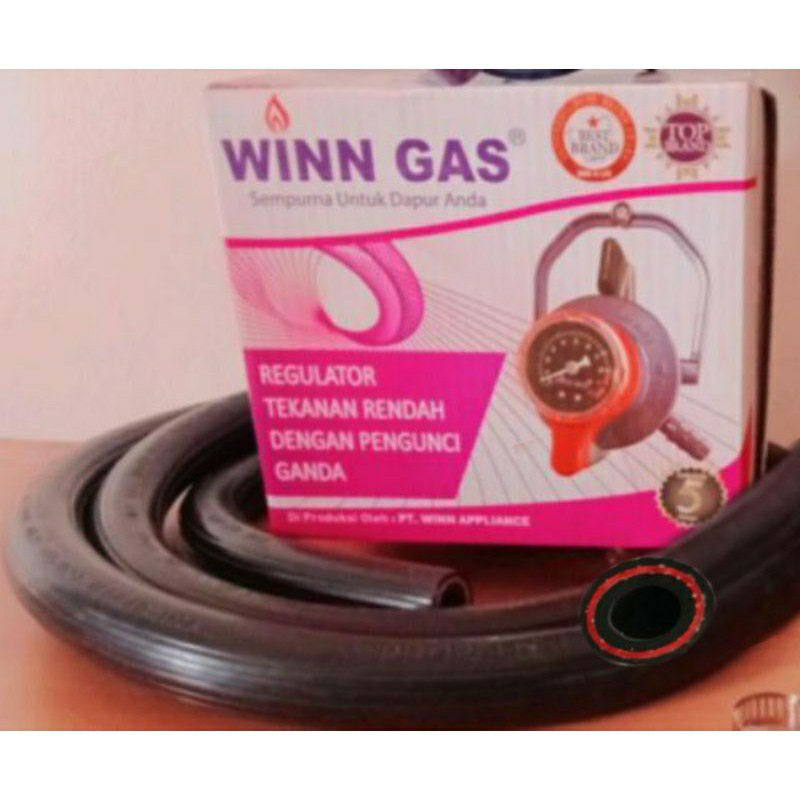 Winn Gas , W 900 M , Selang , Regulator , Gas LPG 3 Lapis