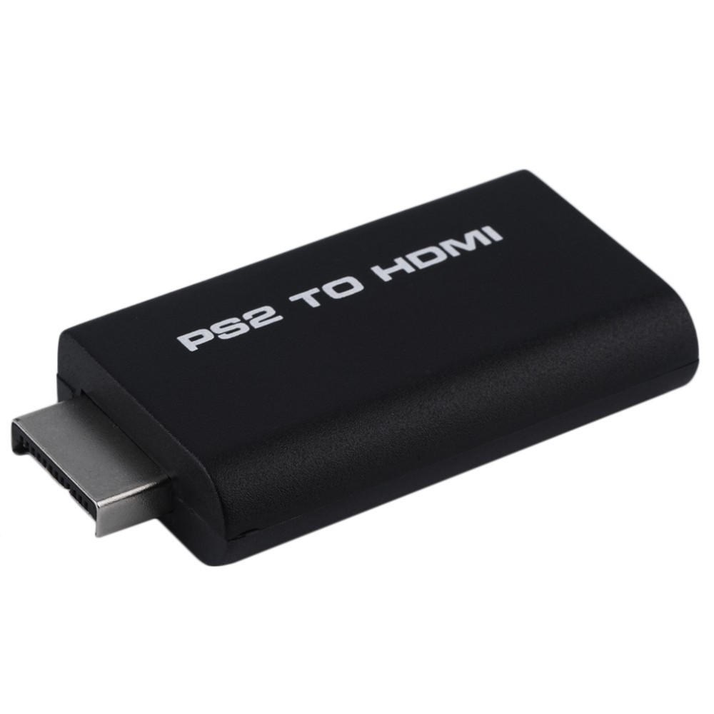 Video Konverter PS2 ke HDMI dengan 3.5mm Port - OMGA0FBK Black