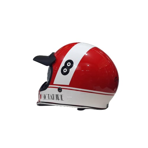 Helm Cakil JPX JP Signature SG 03 Merah Ferrari Glossy ORIGINAL