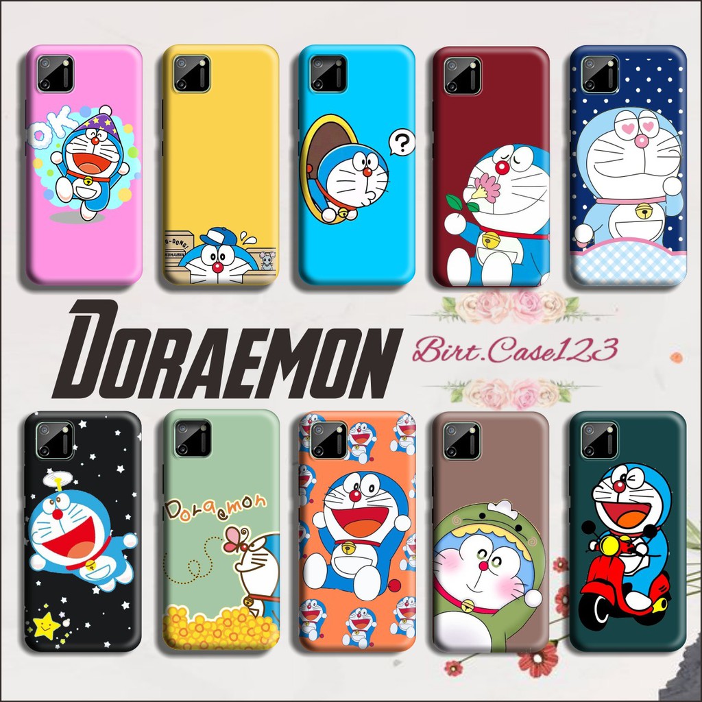 softcase DORAEMON Realme C3 U1 2 2 Pro 3 Pro 5 5i 5s Pro 6 Pro X Xt C11 C12 C15 7 BC1285