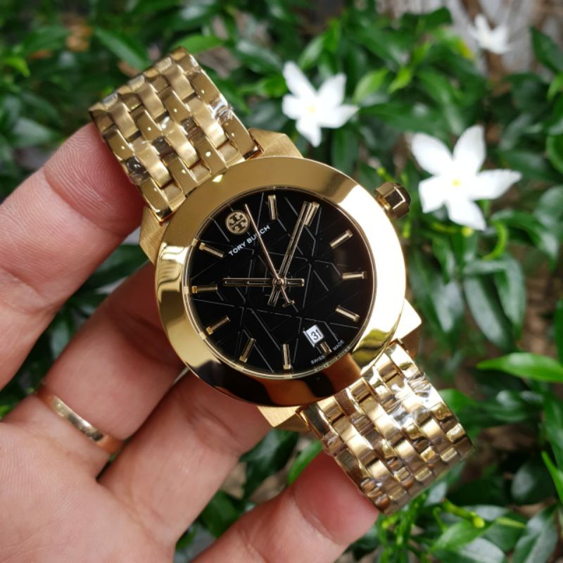 Jam tangan wanita TORY BURCH TRB 8002 8000 Quartz, all stainless steel