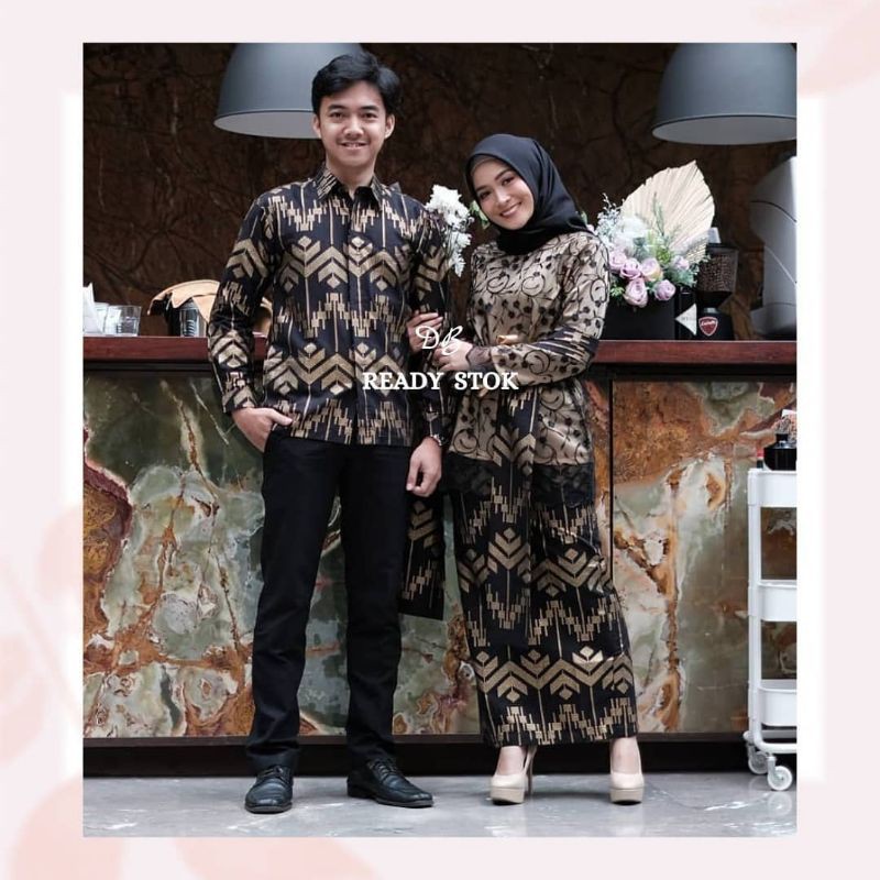 BATIK COUPLE KEBAYA KINTANA BEST SELLER MEWAH TUNANGAN LAMARAN WISUDA