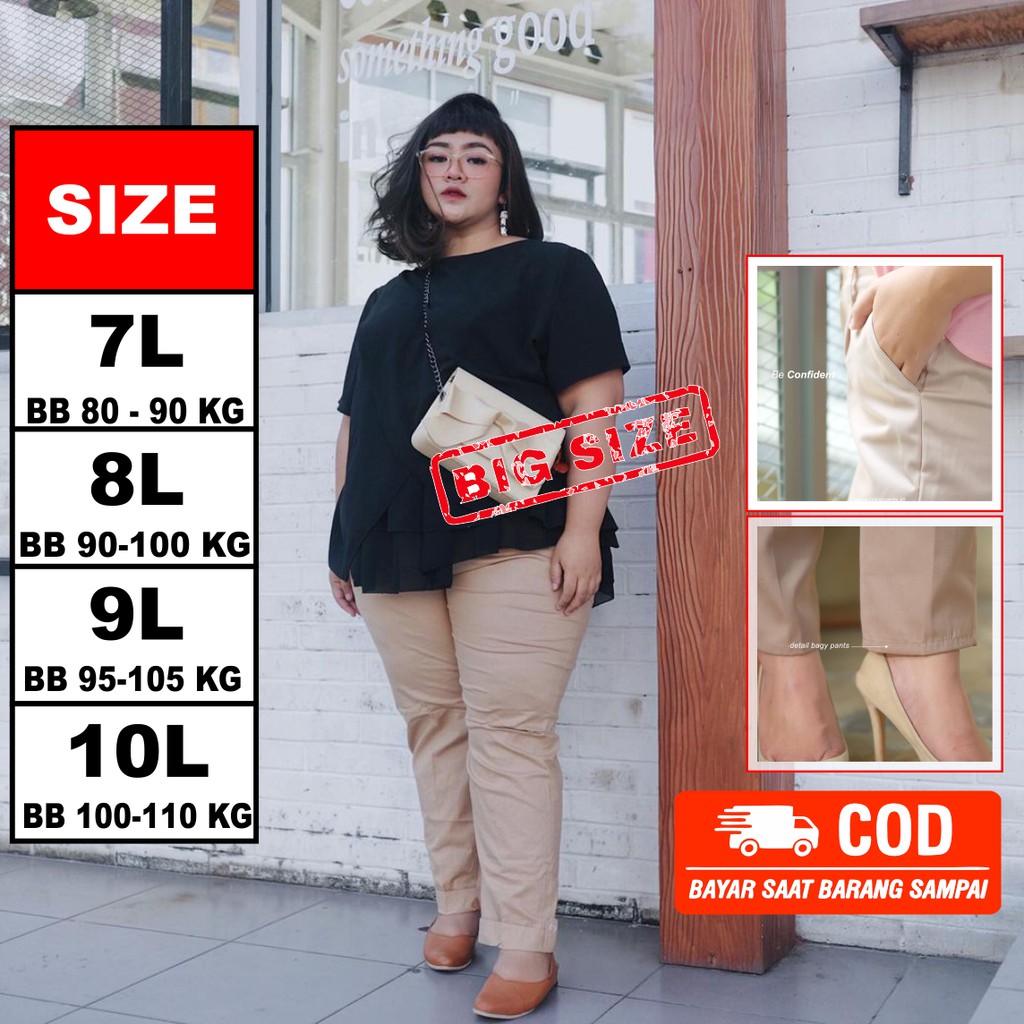 BAGGY PANTS JUMBO PREMIUM BB 80 KG 110 KG CELANA KERJA BAGGY PANTS JUMBO PREMIUM BB 80 KG 110 KG CELANA KERJA