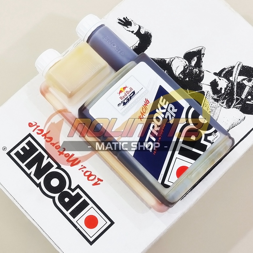 Oli Samping IPONE Stroke 2R Racing 2T Red Bull 2 TAK Full Synthetic 1L