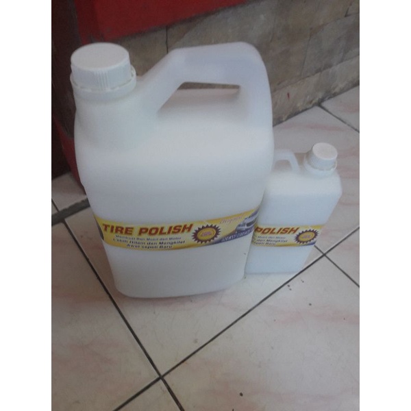 Tire Polish semir ban motor/ mobil 5Liter