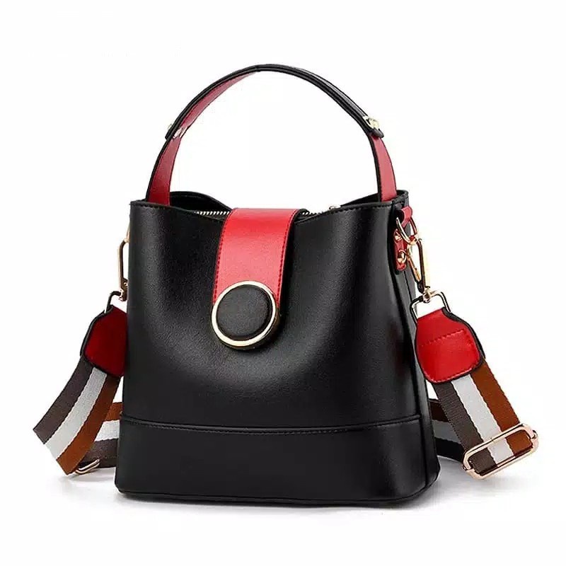 Tas Selempang Wanita Kerja Terlaris Cantik Elegan Basic Serbaguna A2K9 Original Cod Simple Rantai Fa