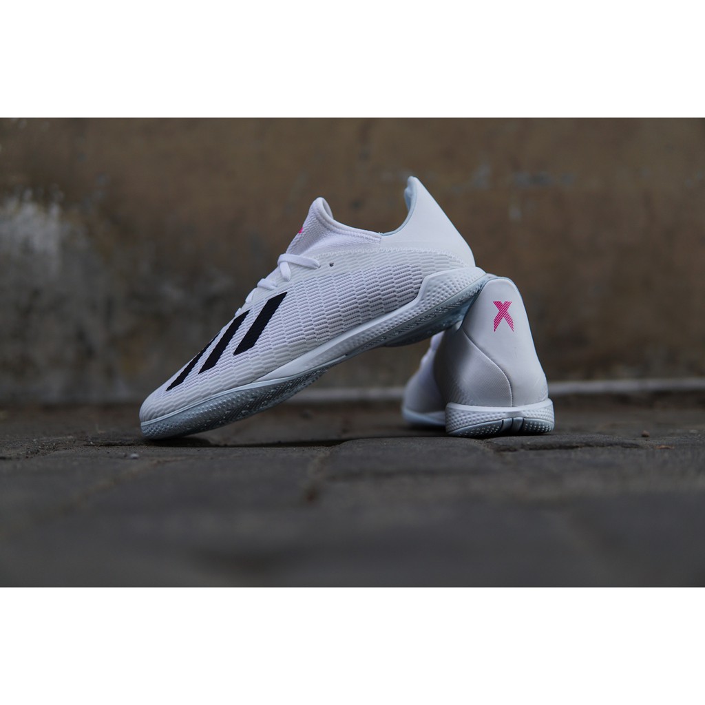 Sepatu Futsal Adidas X 19.3 IN - White  Original