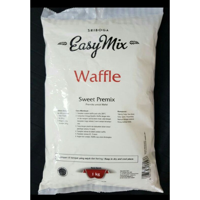 

Sriboga Premix Waffle 1kg