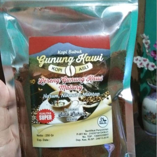 

Kopi bubuk asli gunung kawi