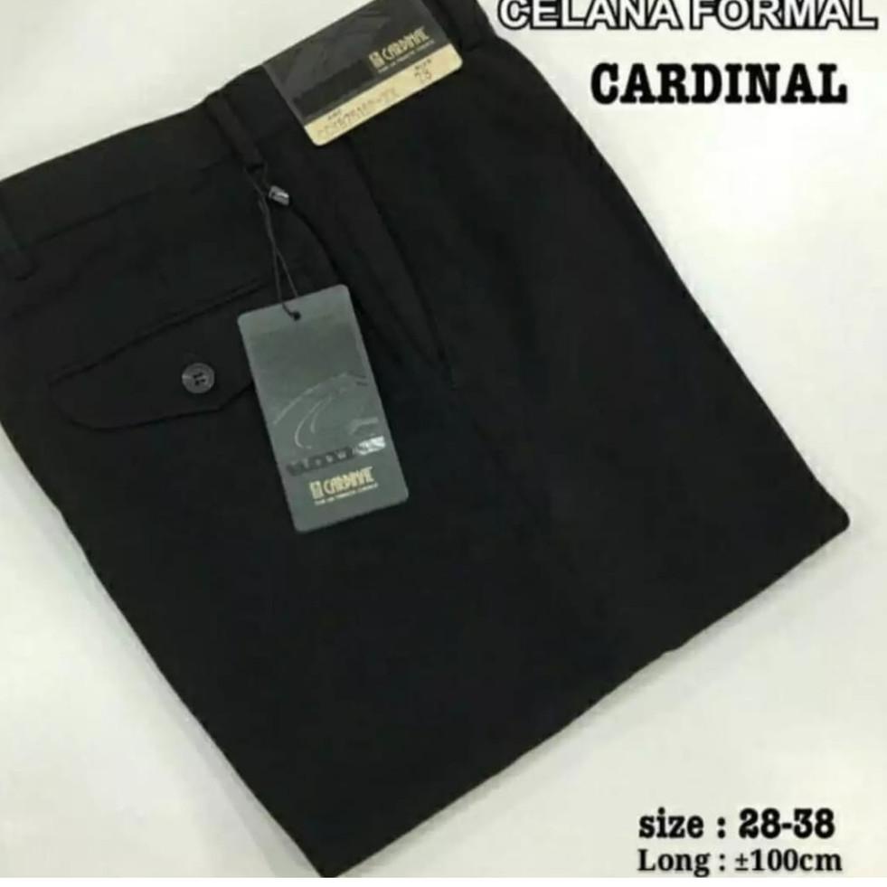 [KODE BARANG 4777] celana formal CARDINAL/Celana Bahan Kerja Kantor Pria Kain Dasar SLIM FIT Casual