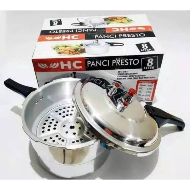 panci presto 8 liter/presto 8 liter hc