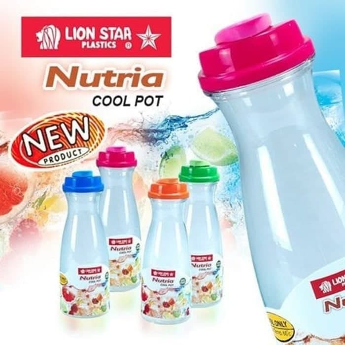 L-25 Nutria Cool Pot 1.2 Litre Botol Minum kulkas Lion Star