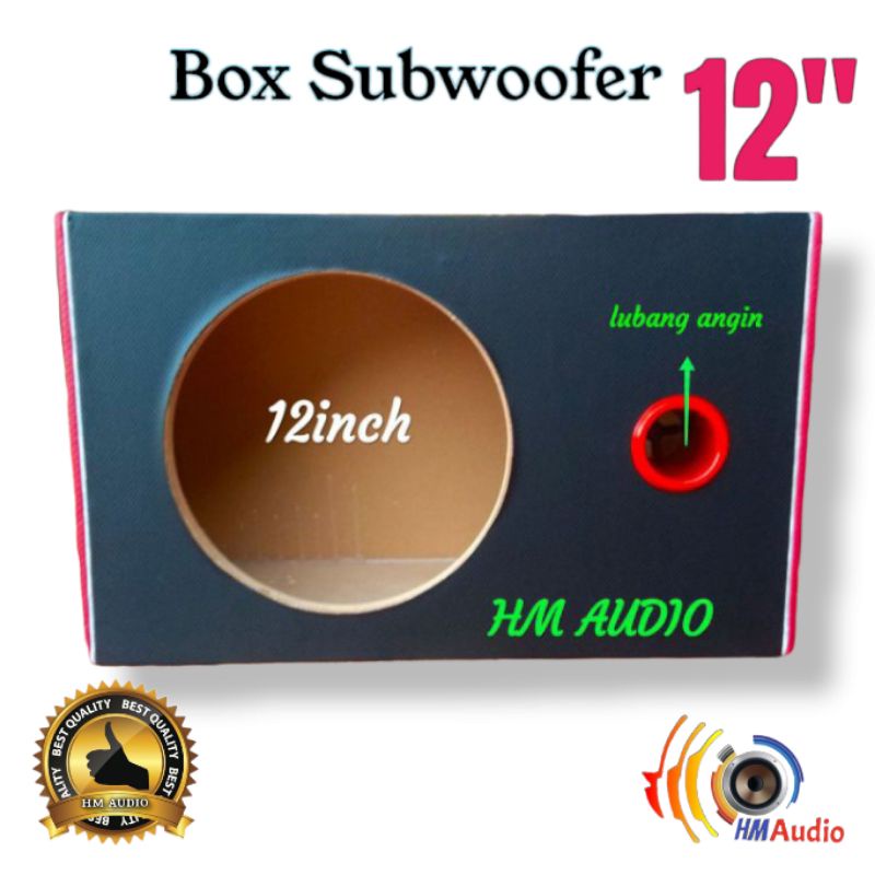Box speaker 12inch Box subwofer 12 inch lubang angin avanza.xenia.kijang inova ayla.grandlivina.rush