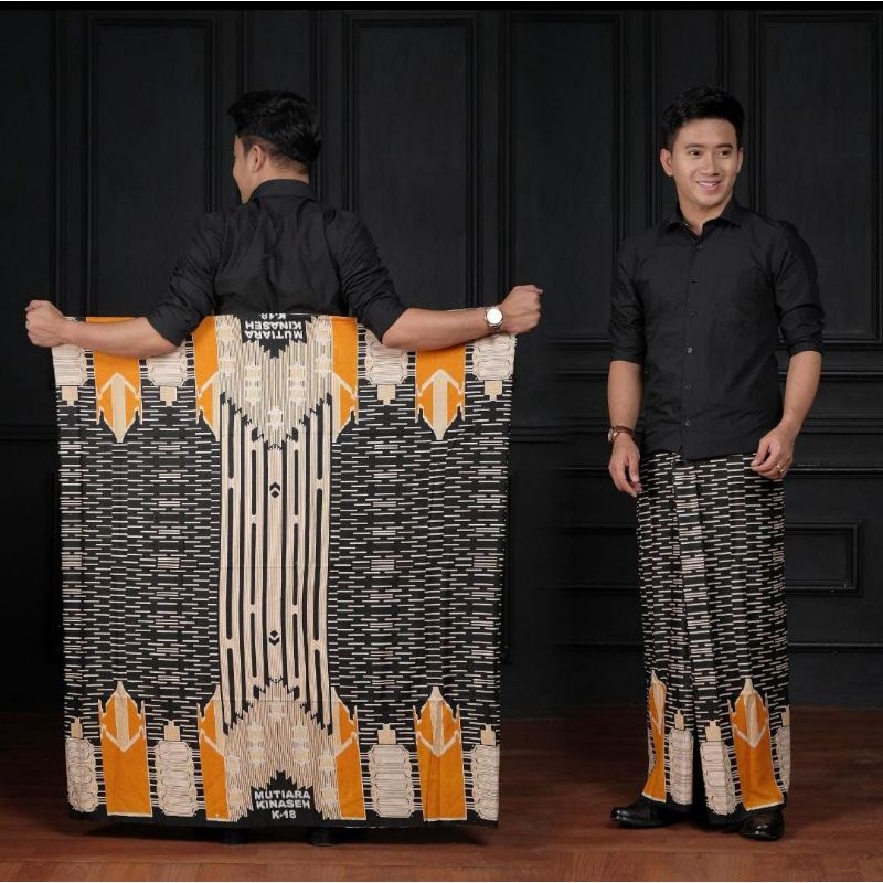 Sarung Batik Pria Hitam Sarung Batik Printing Sarung Batik Santri Sarung Batik Muza Wadimor Sarung Seragam