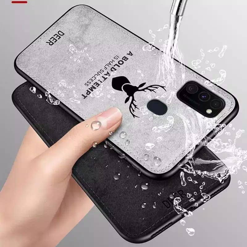 Case Deer Samsung M30S Softcase TPU High Quality Premium Casing Deer Bermotif Rusa Jens