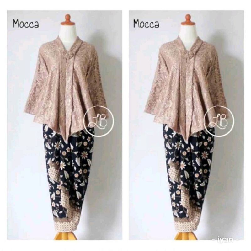 SETELAN KEBAYA FLOY BROKAT ROK LILIT / FLOY BROKAT MODERN / KEBAYA JUMBO