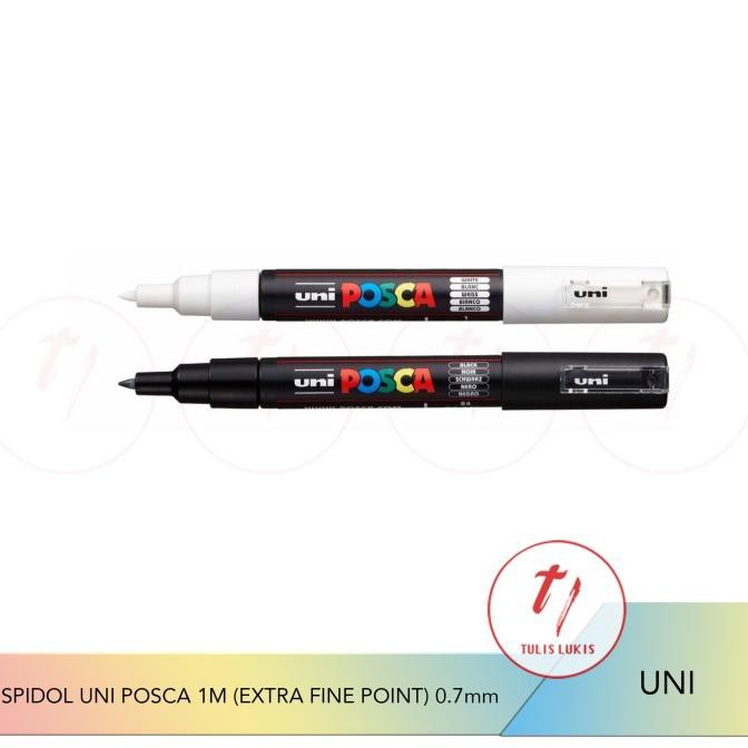 

PERALATAN MENGGAMBAR SPIDOL UNI POSCA MARKER PC 1M (EXTRA FINE POINT) TIP 0.7MM PERALATAN LUKIS