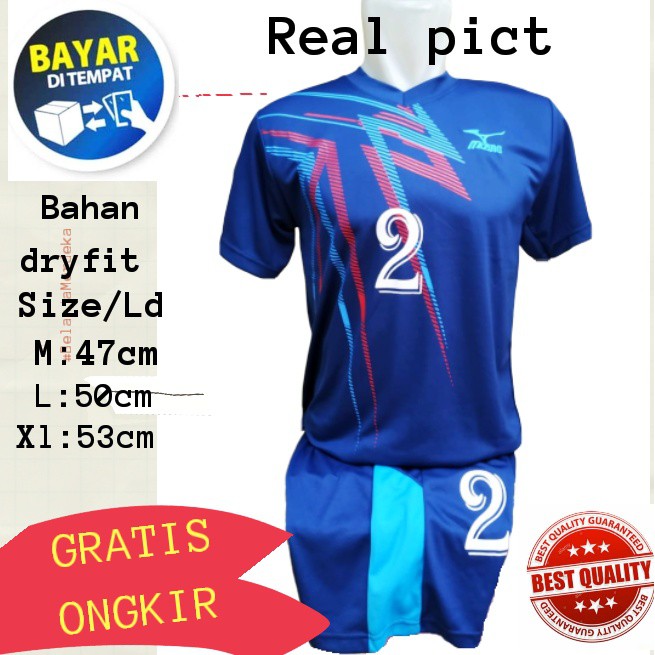 Baju Jersey bola/futsal/volly team