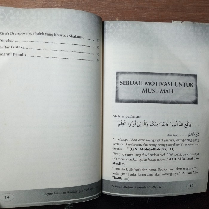 buku agama Islam agar wanita shalatnya tak sia-sia 178 hal