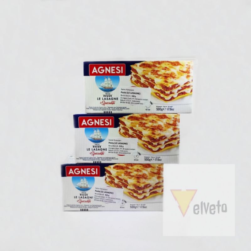 

Pasta Lasagna Agnesi 500 gram