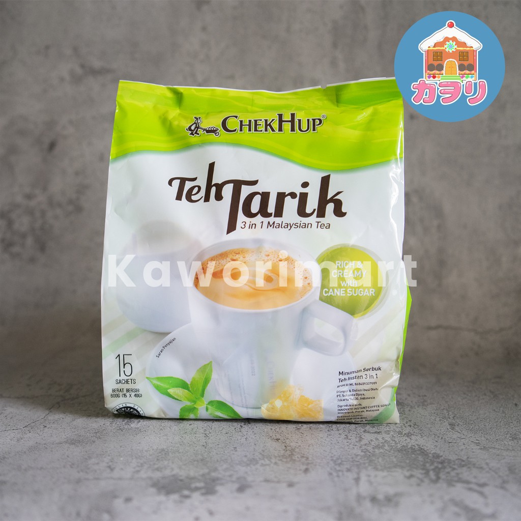 

CHEKHUP TEH TARIK MALAYSIA 3IN1 / 15x40gr