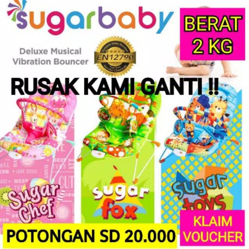 [Dita] READY BANDUNG Sugar Baby Premium Rocker 10 in 1 , Kursi Goyang , Bouncher Bayi , Bouncer/ Bouncer Bayi Kursi Goyang Manual Bayi Mastela Space Baby Bouncer Bayi Sugar Baby 10 In 1 Premium Rocker NEW MOTIF & MY Rocker Sugarbaby//Bounce-1 Recline