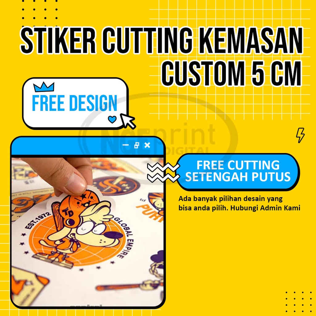 

CETAK STIKER LABEL CUSTOM STANDARD 5 CM / LABEL BULAT LABEL MAKANAN TOPLES KEMASAN BOTOL MINUMAN CUSTOM KROMO DESIGN SUKA SUKA