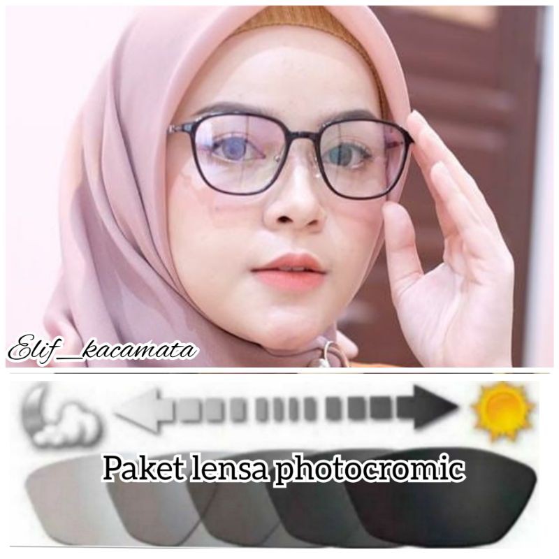 paket lensa photocromic frame kacamata 6137 frame kacamata minus frame kacamata antiradiasi
