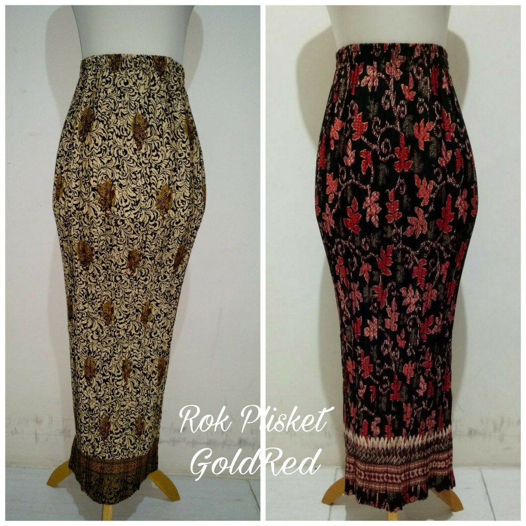 SB Collection Rok Plisket Ririn Maxi Jumbo Batik Wanita