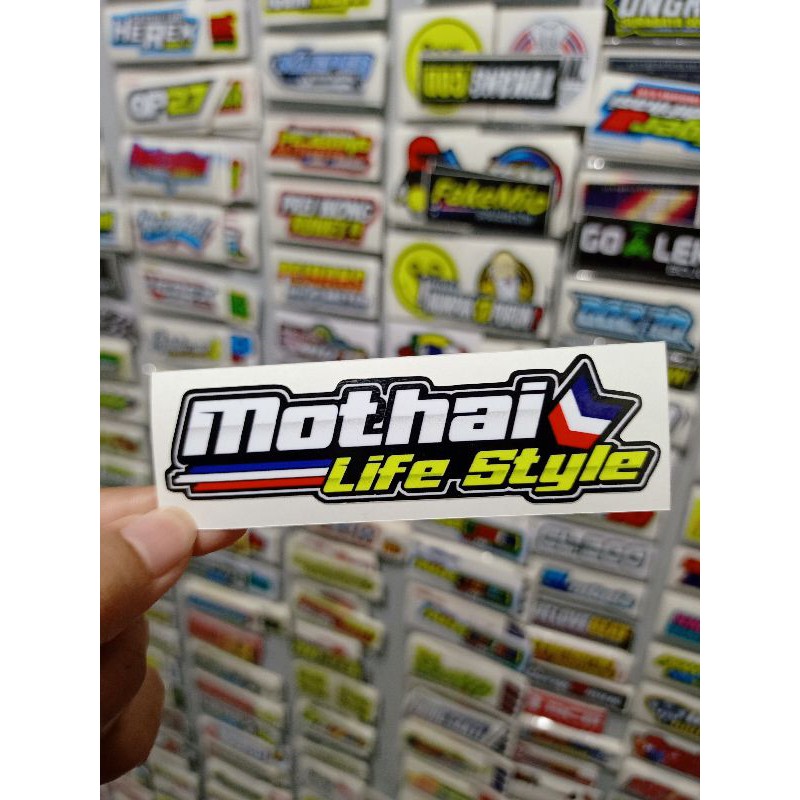 sticker printing MOTHAI LIFE STYLE