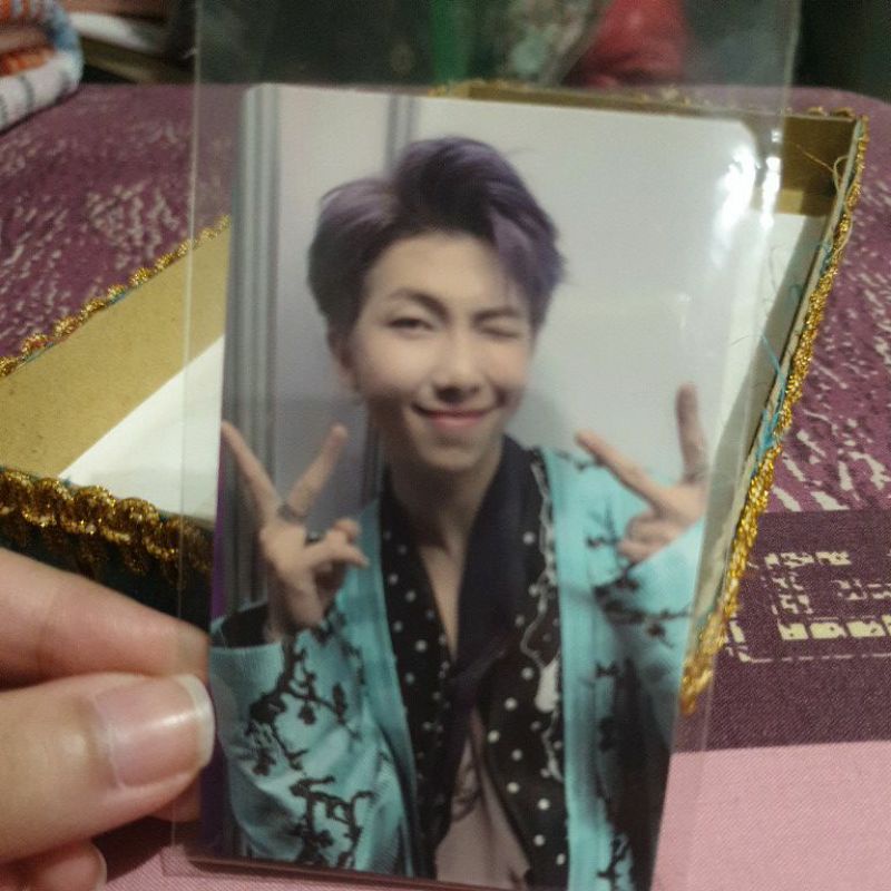 (BOOKED) Namjoon Photocard BTS memories bluray 2018