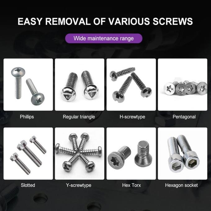 Ezren Ez-0813 135 In 1 Obeng Set Hp Lengkap Torx Screwdriver Magnet