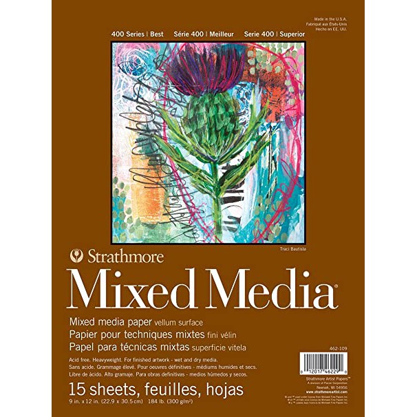 

Strathmore 400 Series Mixed Media Paper Pad
