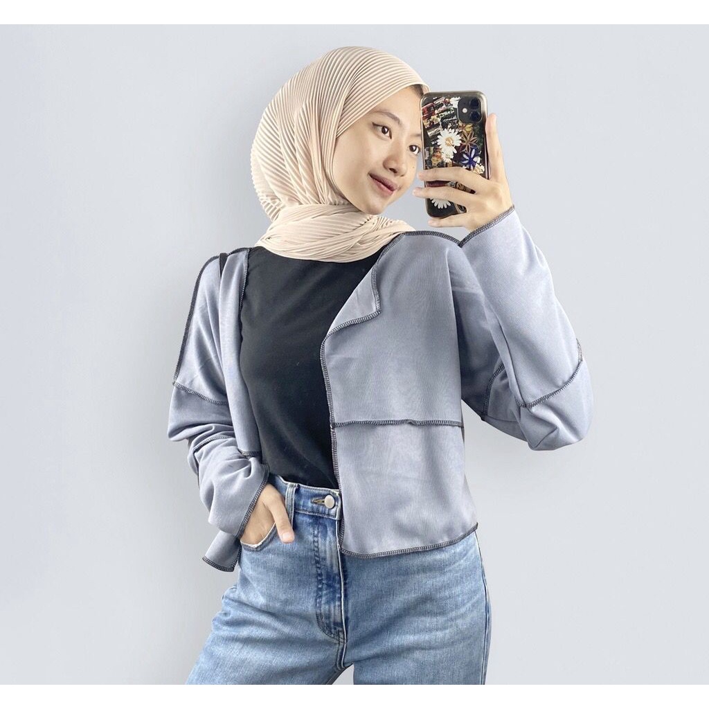 1KG MUAT 7PCS | ASVY OUTER CARDIGAN KARDIGAN BOBAL HITS OOTD SELEBGRAM FASHION GROSIR MURAH WANITA TERKINI-5