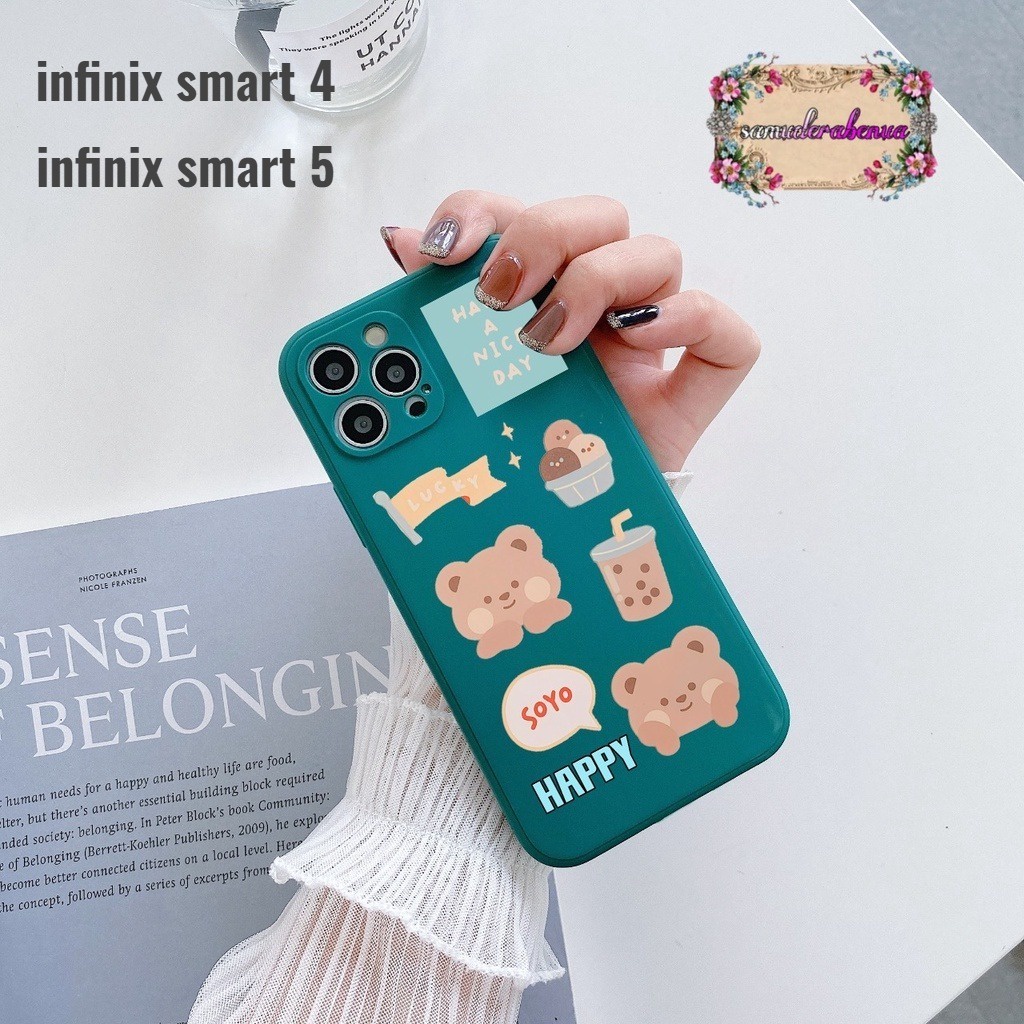 SS076 SOFTCASE  INFINIX s5 SMART HD 4 5 6 HOT 5 6 S4 7 8 9 10 10I 10S 10t 11 11S PLAY NOTE 8 8I 10 11 PRO X652 ZERO X NEO PRO SB2951