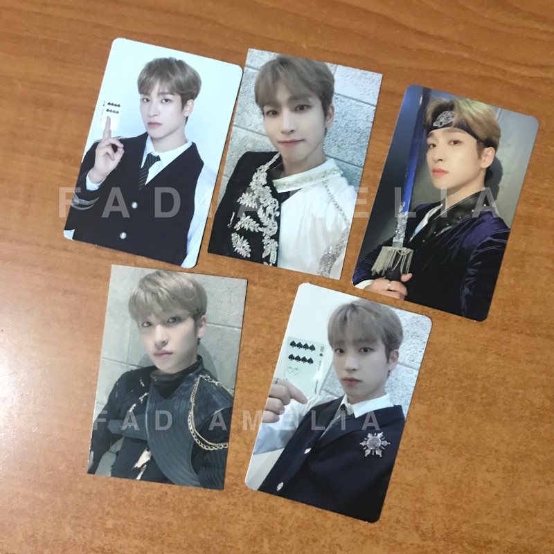 PC Photocard Sangyeon RTK set (coaster, reveal, checkmate, airpods, tincase)