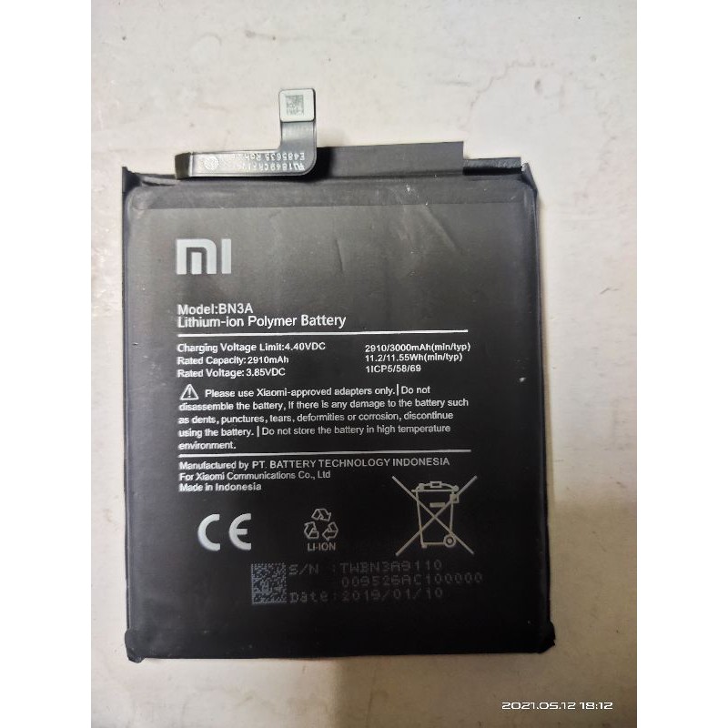 BATERAI BATRE BATTERY XIAOMI REDMI GO BN3A