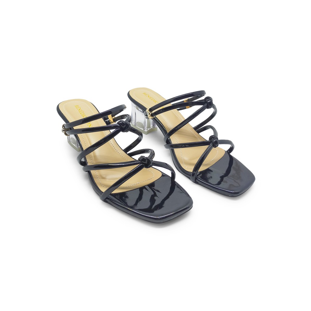Sendal Heels / Hak Tahu Kaca 5 cm berkualitas Bilqis_Collection SDL 007 HTM