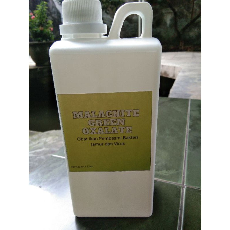 Malachite Green Oxalate 1 liter - Obat Ikan Hijau Pembasmi Parasit