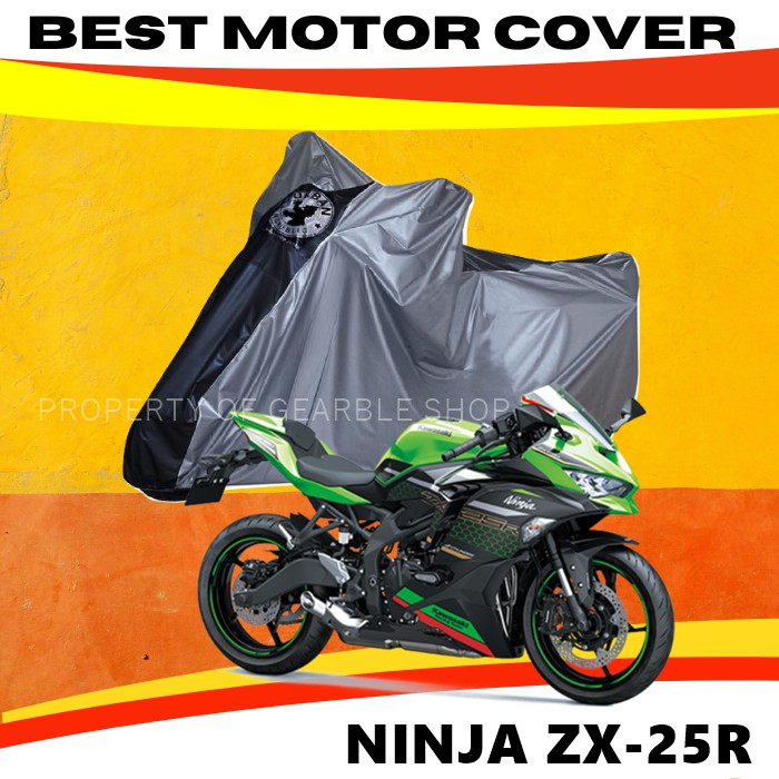 Cover Motor Kawasaki Ninja Zx25r Anti Air Sarung Motor Waterproof Penutup Mantel Motor Sport Murah Shopee Indonesia