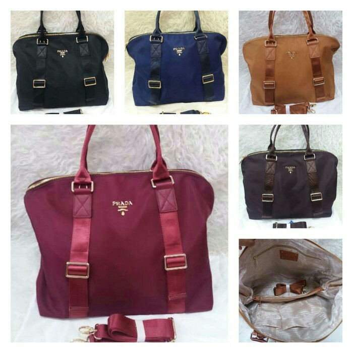 TAS PRADA TOTE GESPER PARASUT SEMI PREMIUM