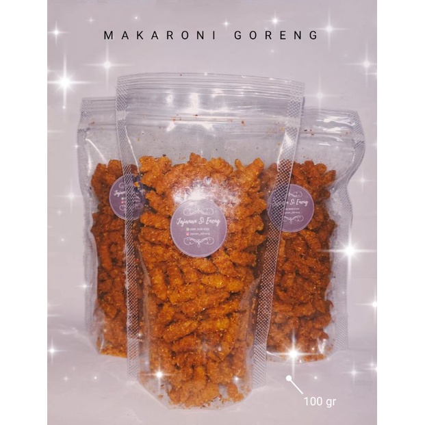 

Makaroni Ulir Spiral Jajanan viral Makaroni goreng rasa pedas cemilan viral berat 100gram