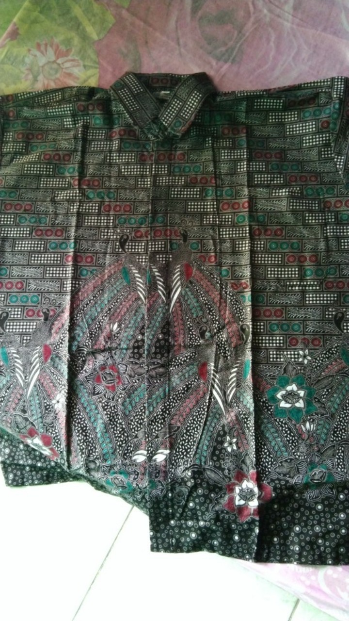 Size S M L Xl Xxl 3l 4l 5l Hem Batik Pria Abu Bata Best Seller Kemeja Batik Pria